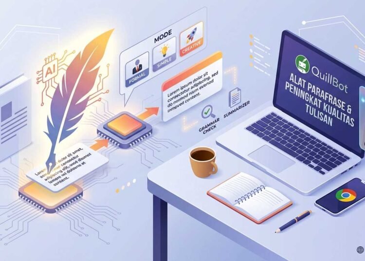 QuillBot : Alat Parafrase & Peningkat Kualitas Tulisan